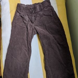 Janie and Jack brown corduroy pants 3t